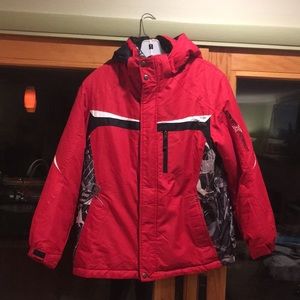 Boys youth winter ski parka